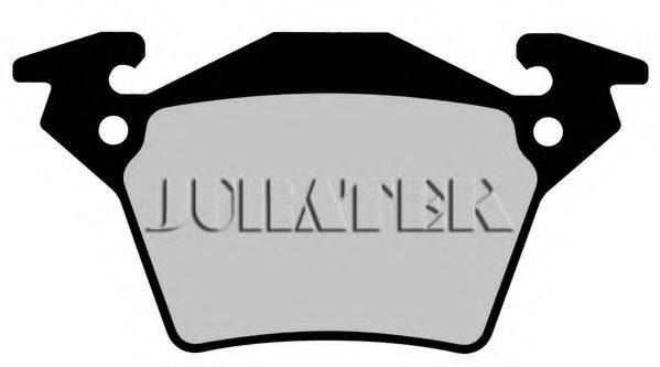 Комплект тормозных колодок, дисковый тормоз JURATEK JCP1305