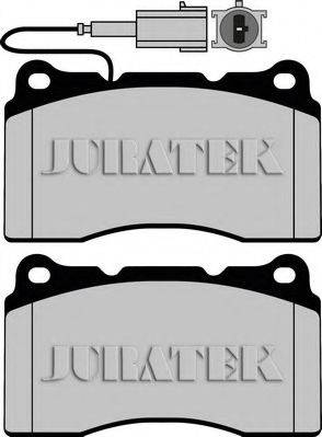 Комплект тормозных колодок, дисковый тормоз JURATEK JCP1334