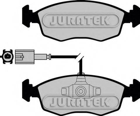 Комплект тормозных колодок, дисковый тормоз JURATEK JCP8031
