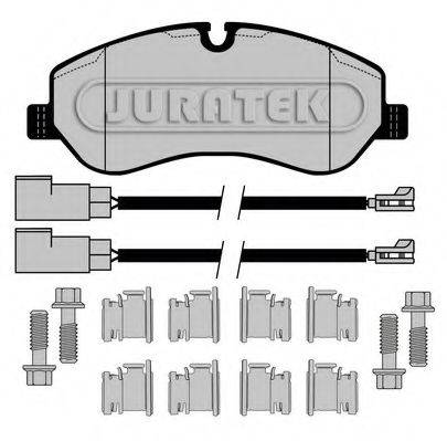 Комплект тормозных колодок, дисковый тормоз JURATEK JCP8039