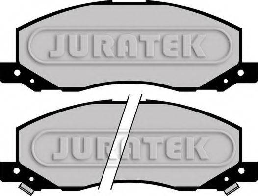 Комплект тормозных колодок, дисковый тормоз JURATEK JCP056