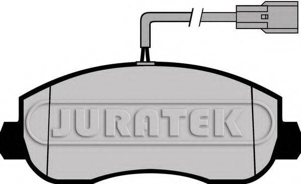 Комплект тормозных колодок, дисковый тормоз JURATEK JCP073