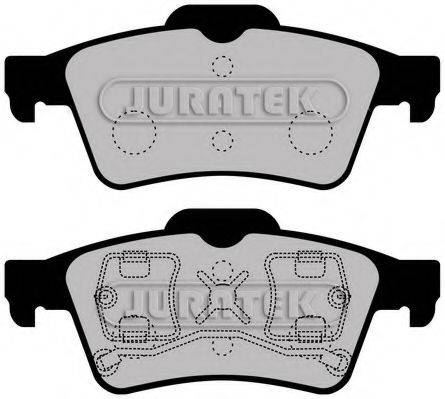 Комплект тормозных колодок, дисковый тормоз JURATEK JCP1540