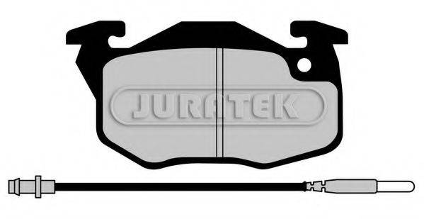 Комплект тормозных колодок, дисковый тормоз JURATEK JCP393