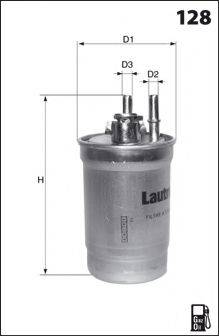 LUCAS FILTERS LFDF137 Топливный фильтр