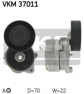 Натяжной ролик, поликлиновой  ремень SKF VKM 37011