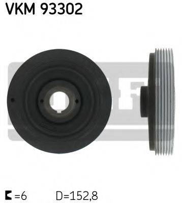 Ременный шкив, коленчатый вал SKF VKM 93302