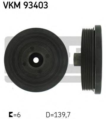 Ременный шкив, коленчатый вал SKF VKM 93403