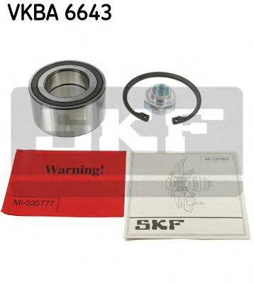 Комплект подшипника ступицы колеса SKF VKBA 6643