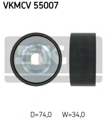 Натяжной ролик, поликлиновой  ремень SKF VKMCV 55007