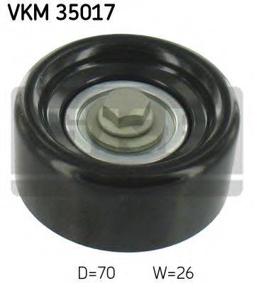 SKF VKM35017 Паразитный / ведущий ролик, поликлиновой ремень