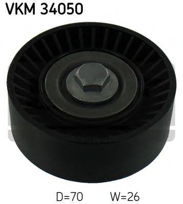 SKF VKM34050 Паразитный / ведущий ролик, поликлиновой ремень