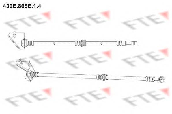 Тормозной шланг FTE 430E.865E.1.4