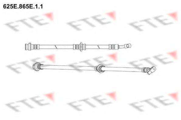 Тормозной шланг FTE 625E.865E.1.1