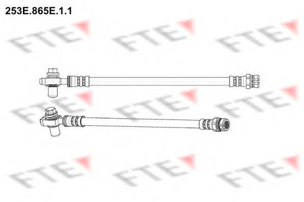 Тормозной шланг FTE 253E.865E.1.1