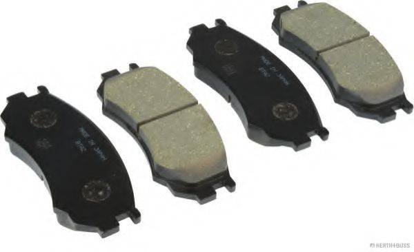 Комплект тормозных колодок, дисковый тормоз HERTH+BUSS JAKOPARTS J3601054