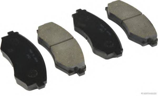 Комплект тормозных колодок, дисковый тормоз HERTH+BUSS JAKOPARTS J3601055