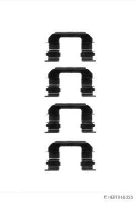 Комплектующие, колодки дискового тормоза HERTH+BUSS JAKOPARTS J3660901