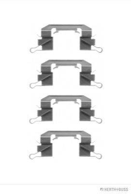 Комплектующие, колодки дискового тормоза HERTH+BUSS JAKOPARTS J3661024