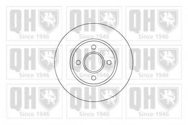 QUINTON HAZELL BDC3806 Тормозной диск