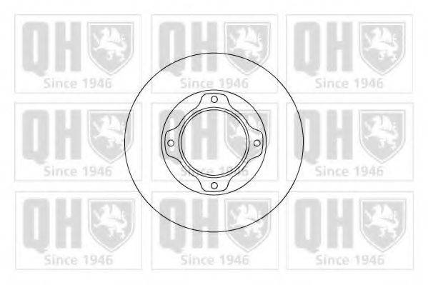 Тормозной диск QUINTON HAZELL BDC4617
