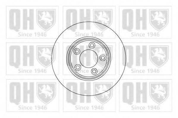 QUINTON HAZELL BDC5119 Тормозной диск