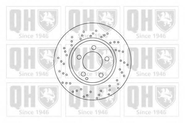 QUINTON HAZELL BDC5208 Тормозной диск