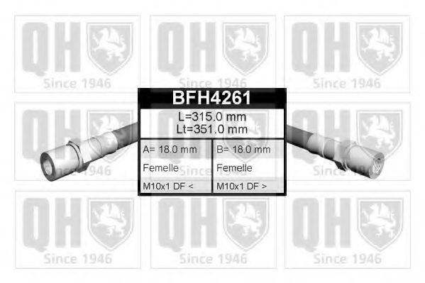 QUINTON HAZELL BFH4261 Тормозной шланг