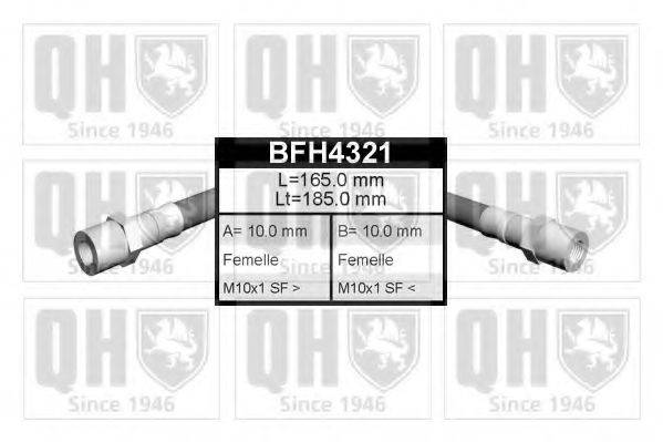 QUINTON HAZELL BFH4321 Тормозной шланг