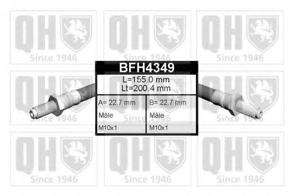 Тормозной шланг QUINTON HAZELL BFH4349
