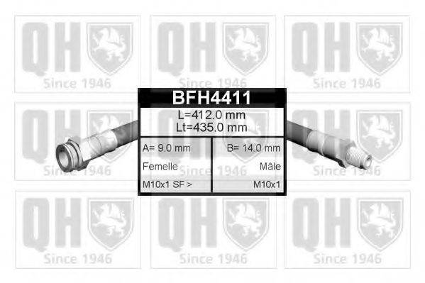 Тормозной шланг QUINTON HAZELL BFH4411