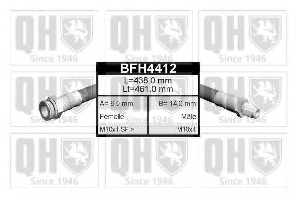 Тормозной шланг QUINTON HAZELL BFH4412