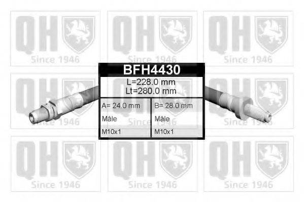 Тормозной шланг QUINTON HAZELL BFH4430