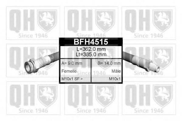 QUINTON HAZELL BFH4515 Тормозной шланг