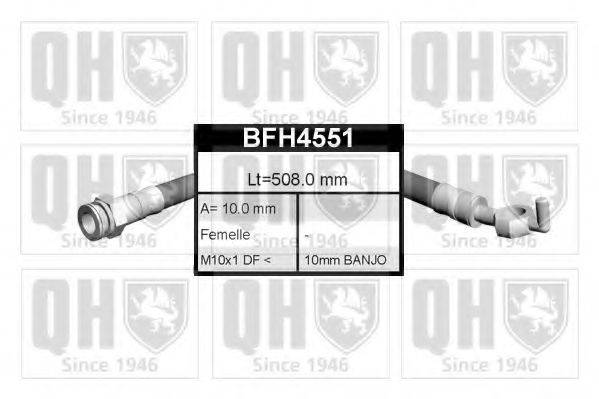QUINTON HAZELL BFH4551 Тормозной шланг