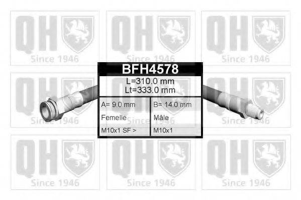 QUINTON HAZELL BFH4578 Тормозной шланг