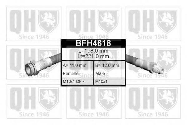 Тормозной шланг QUINTON HAZELL BFH4618