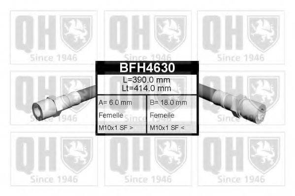 QUINTON HAZELL BFH4630 Тормозной шланг