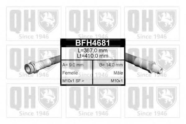 Тормозной шланг QUINTON HAZELL BFH4681