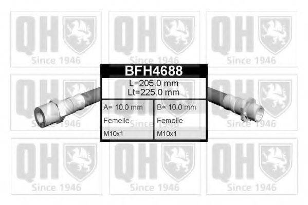 Тормозной шланг QUINTON HAZELL BFH4688