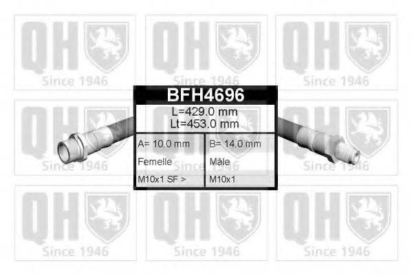 QUINTON HAZELL BFH4696 Тормозной шланг