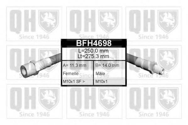 Тормозной шланг QUINTON HAZELL BFH4698