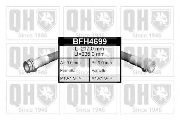 Тормозной шланг QUINTON HAZELL BFH4699