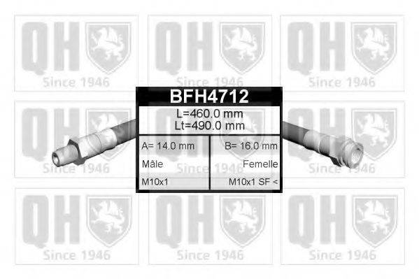 Тормозной шланг QUINTON HAZELL BFH4712