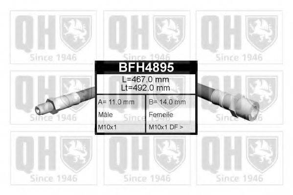 Тормозной шланг QUINTON HAZELL BFH4895