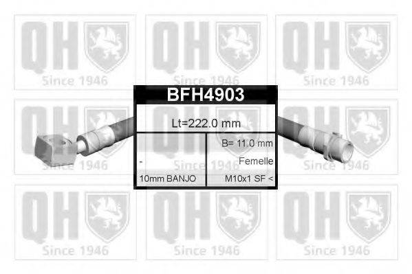 Тормозной шланг QUINTON HAZELL BFH4903