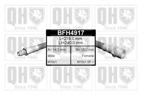 QUINTON HAZELL BFH4917 Тормозной шланг