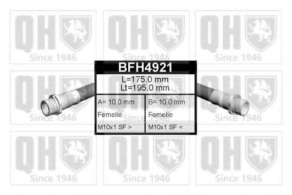 Тормозной шланг QUINTON HAZELL BFH4921