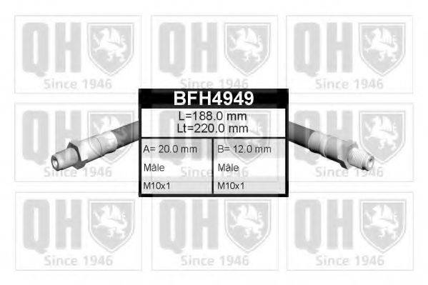 Тормозной шланг QUINTON HAZELL BFH4949