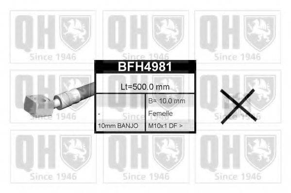 Тормозной шланг QUINTON HAZELL BFH4981
